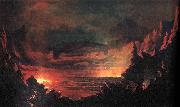 Jules Tavernier Kilauea Caldera, oil